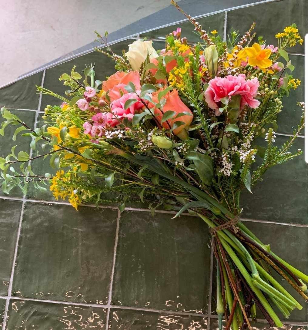 Hand Tied Floral Arrangement Class