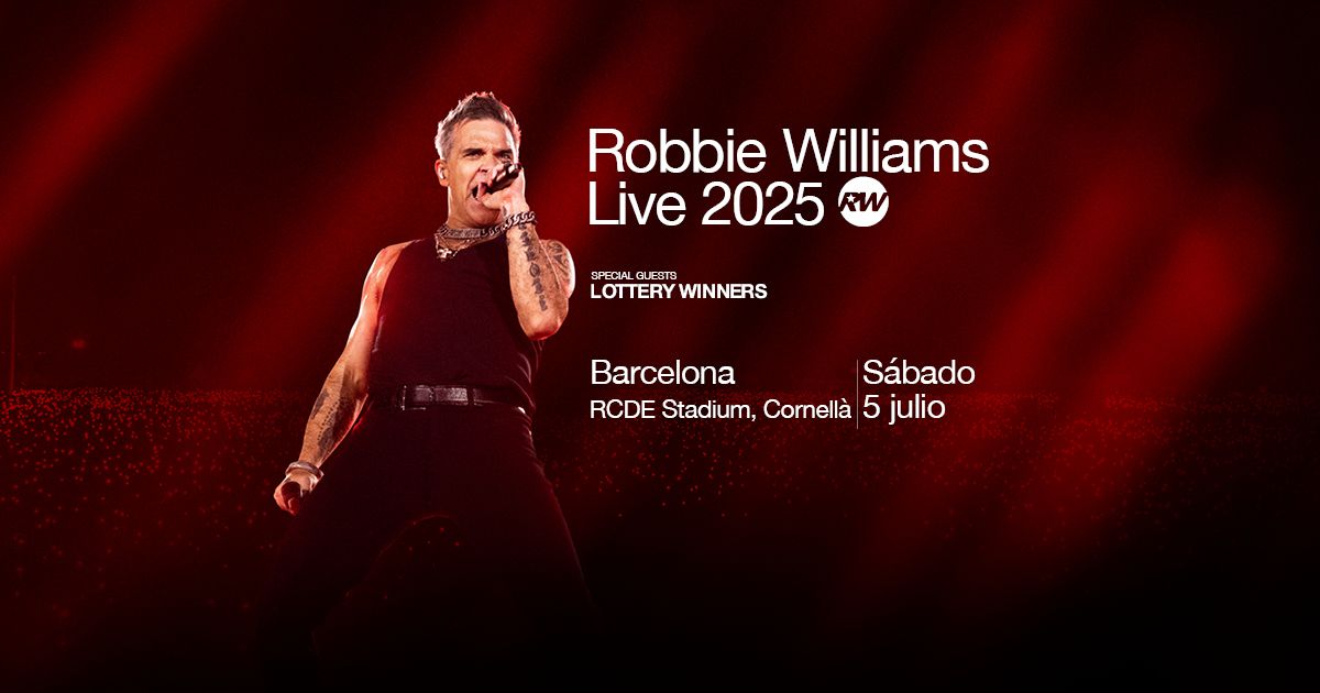 Robbie Williams en Barcelona