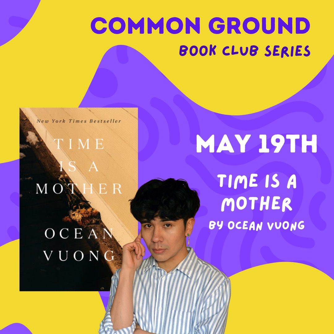 Contemporary Queer Poetry Book Club: Time is a Mother