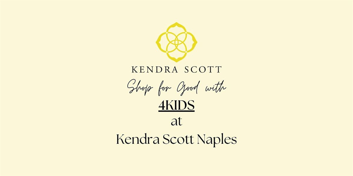 Giveback Event with 4KIDS at Kendra Scott Naples