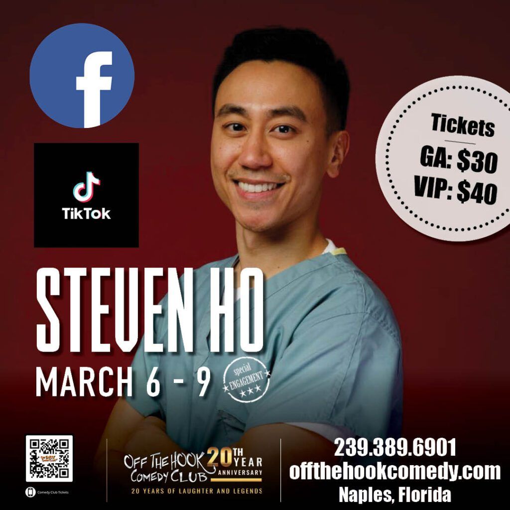 Steven Ho at Off the Hook Comedy Club