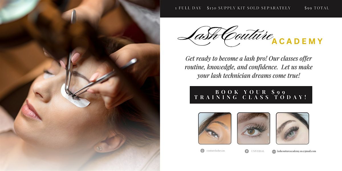 $99 Lash Extension Class