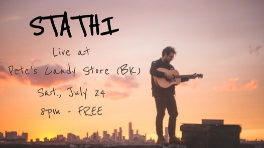 Stathi at Pete's Candy Store