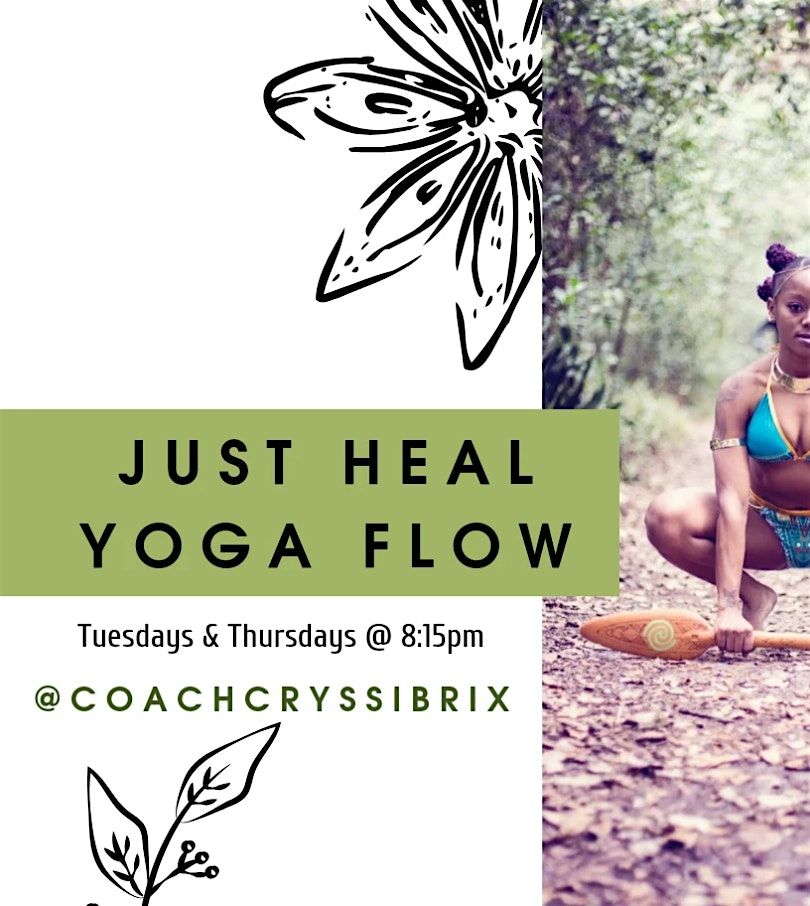 RSVP through SweatPals: Just Heal Yoga Flow