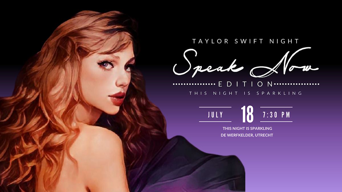 Taylor Swift Night (Speak Now Edition)