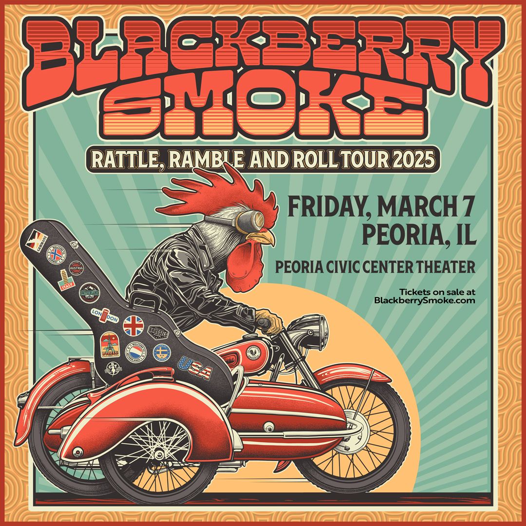 Blackberry Smoke at Peoria Civic Center