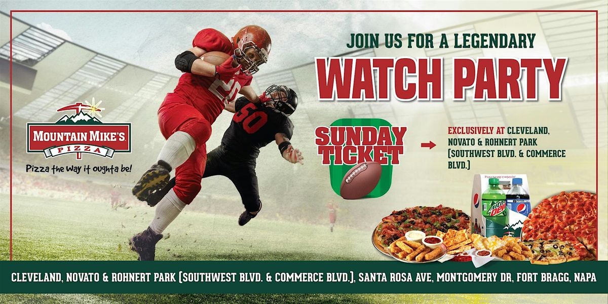 Score a slice of the action at our legendary watch parties!