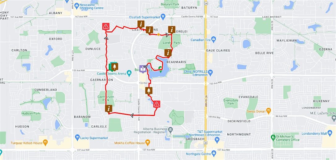 City Led Bike Ride - Castledowns Through Seven Neighborhoods Ride