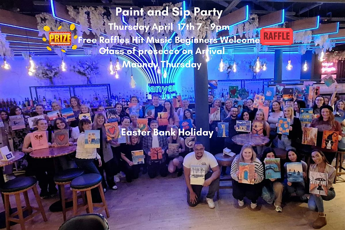 Paint Sip Party Banyan Newcastle