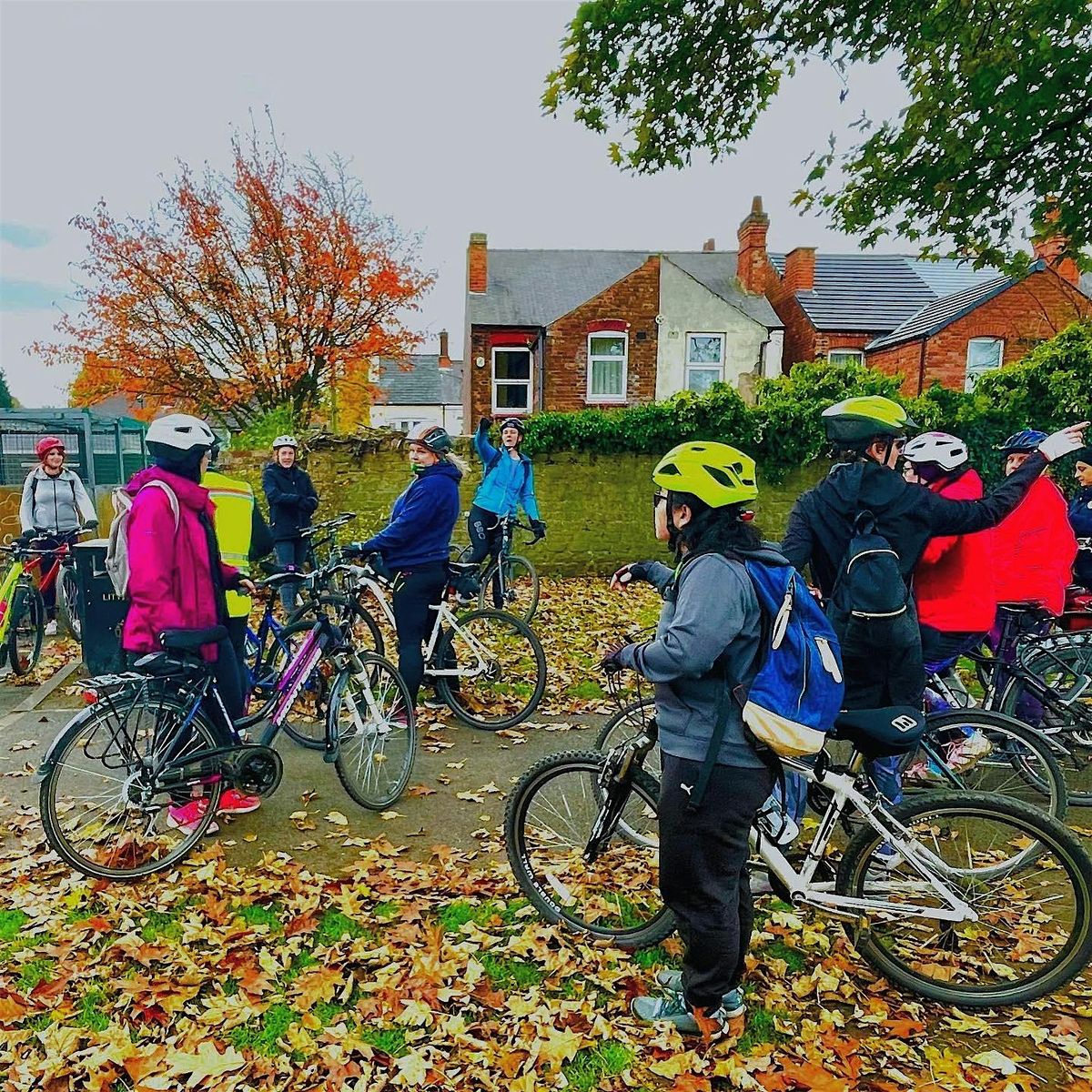 Monday morning group ride to Colwick Lakes