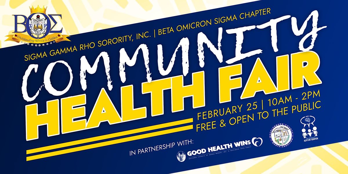 Health Fair, Trinity Episcopal School, Charlotte, 25 February 2023