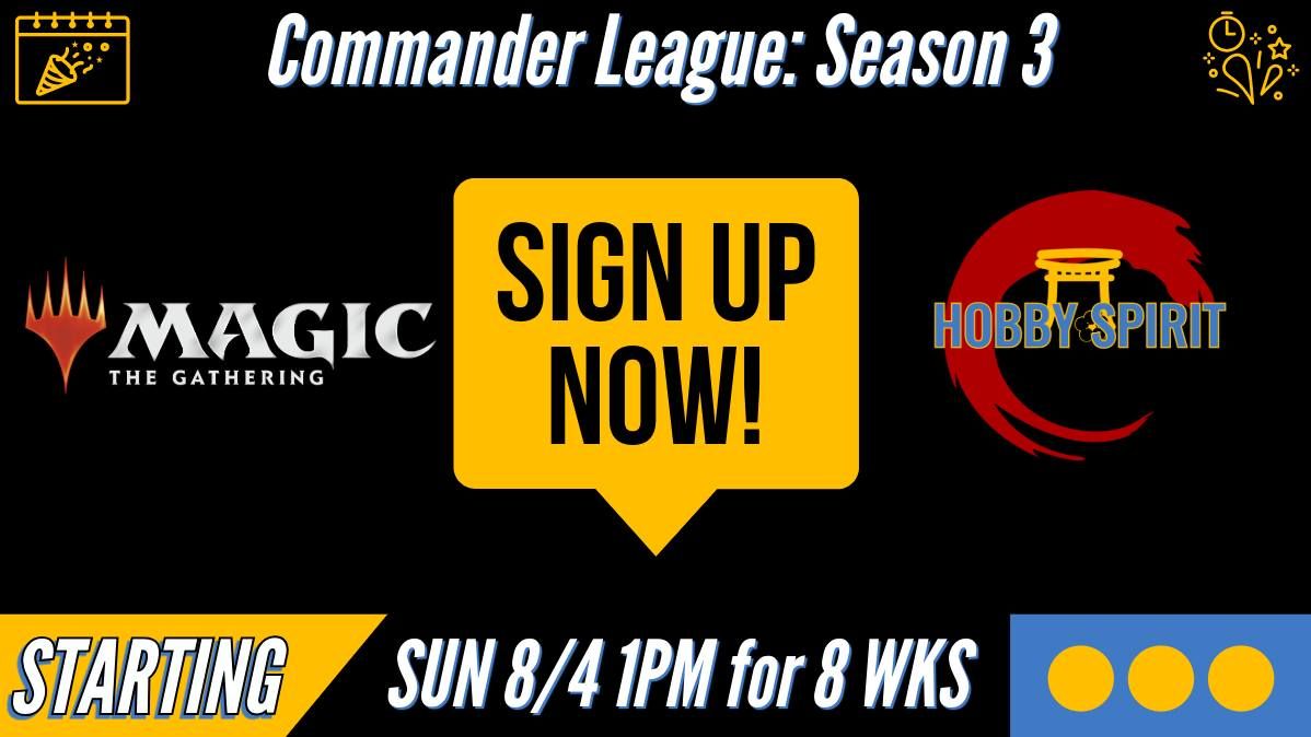 MTG Commander League: Season 3