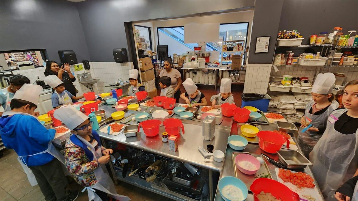 Summer Cooking Classes for Kids - Burger Slider Workshop Kids Cooking Class