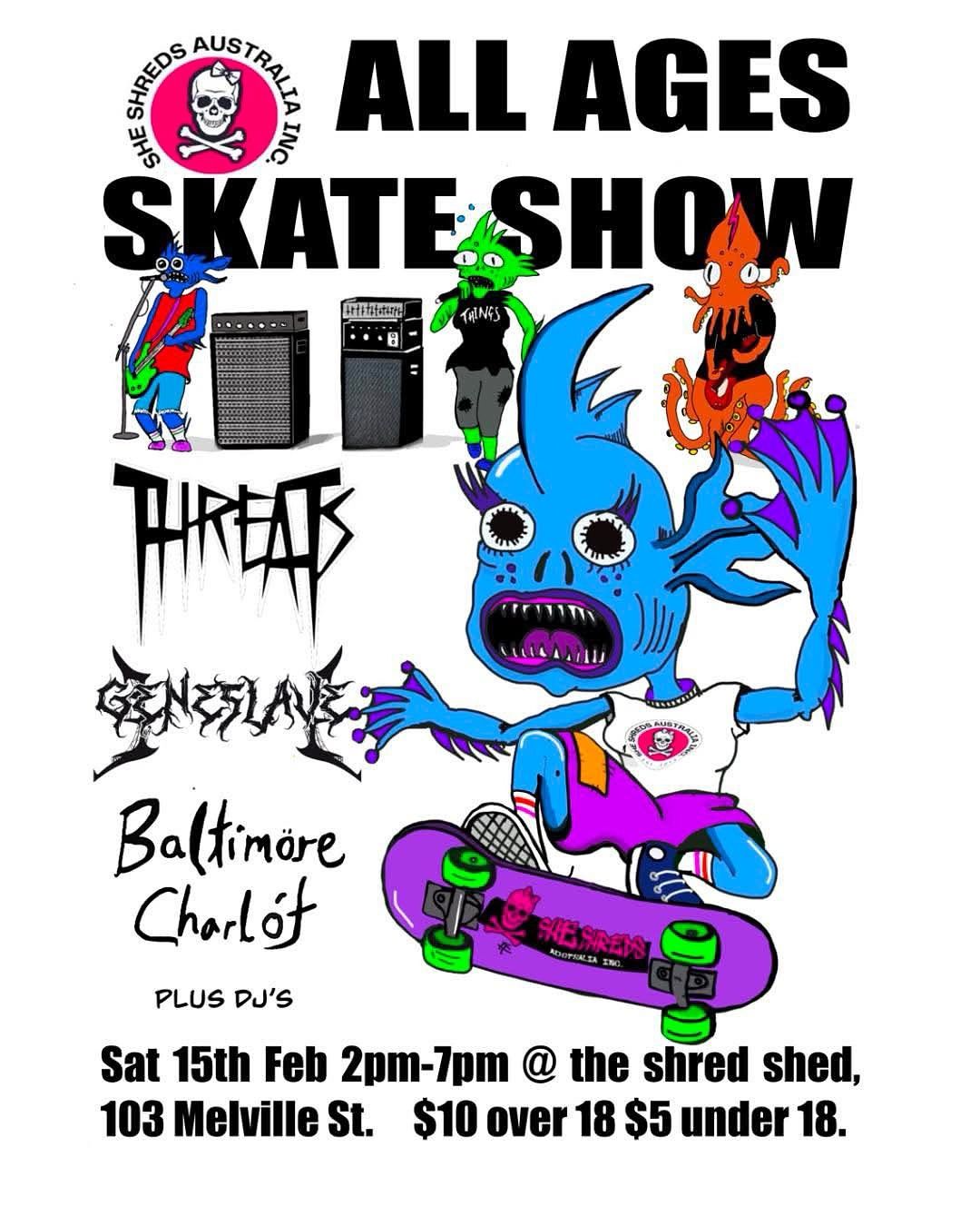 All ages skate rock show \ud83d\udef9\ud83c\udfb8\ud83c\udfa7