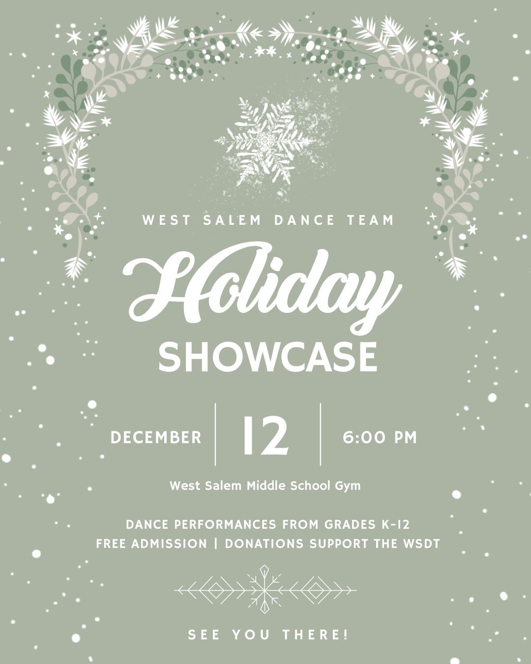 West Salem Dance Team Holiday Showcase 