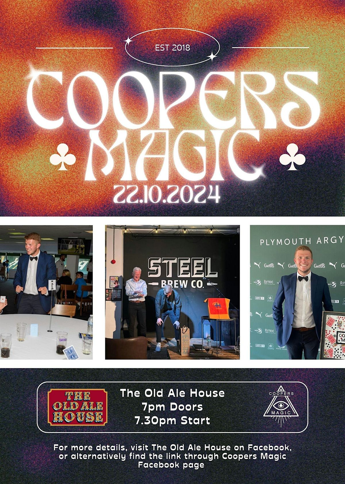 Coopers Magic Show at The Old Ale House