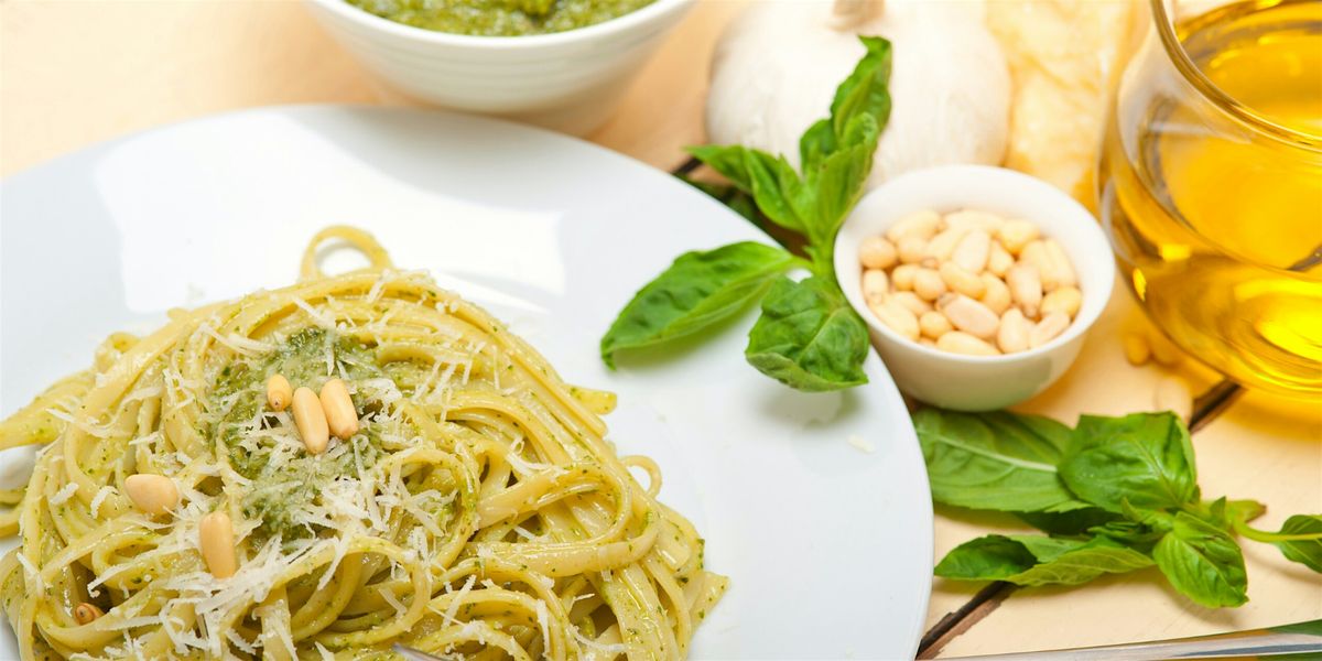 Make Fettuccini and Fresh Herb Pesto - Cooking Class by Classpop!\u2122