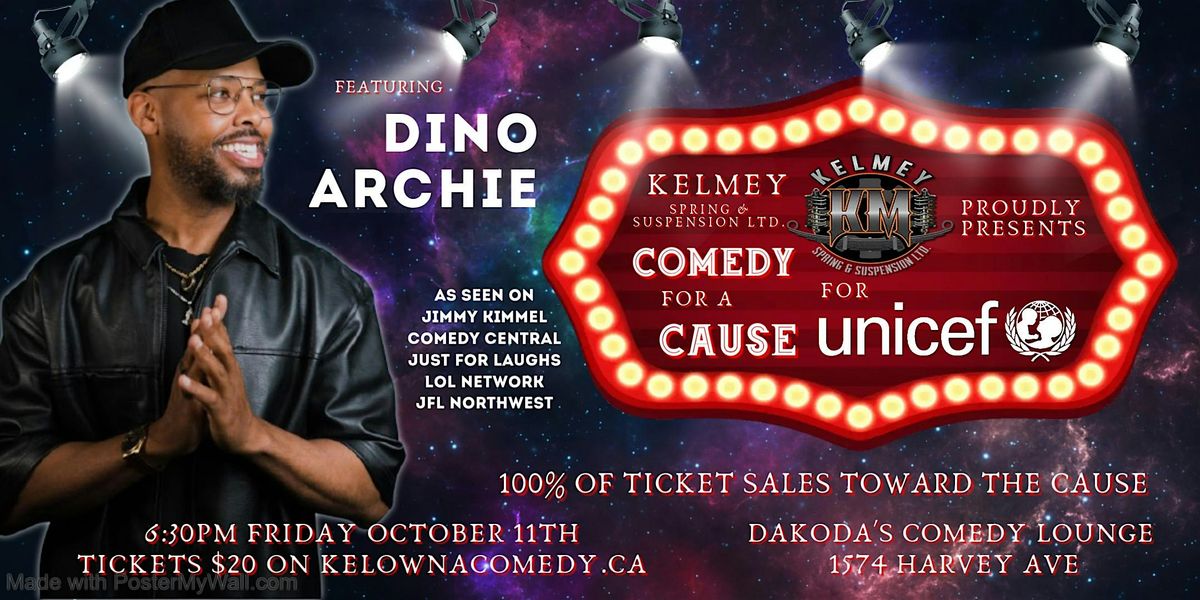 Kelmey Spring & Suspension's Comedy for a Cause for Unicef with Dino Archie