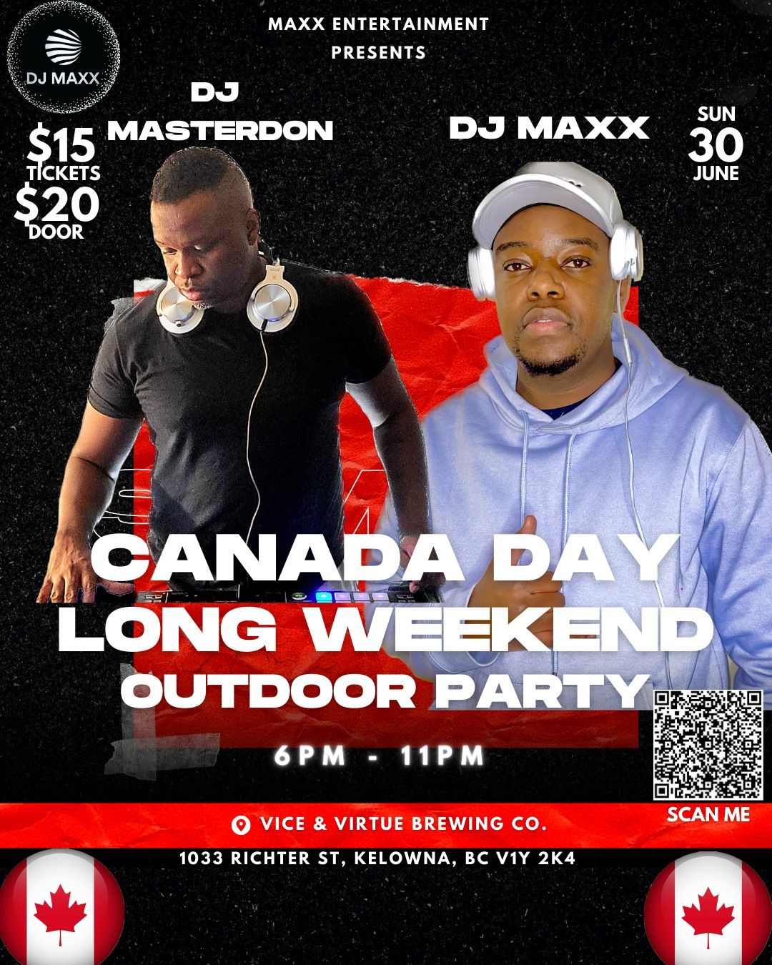 Canada Day Long weekend OutDoor Party \ufffd