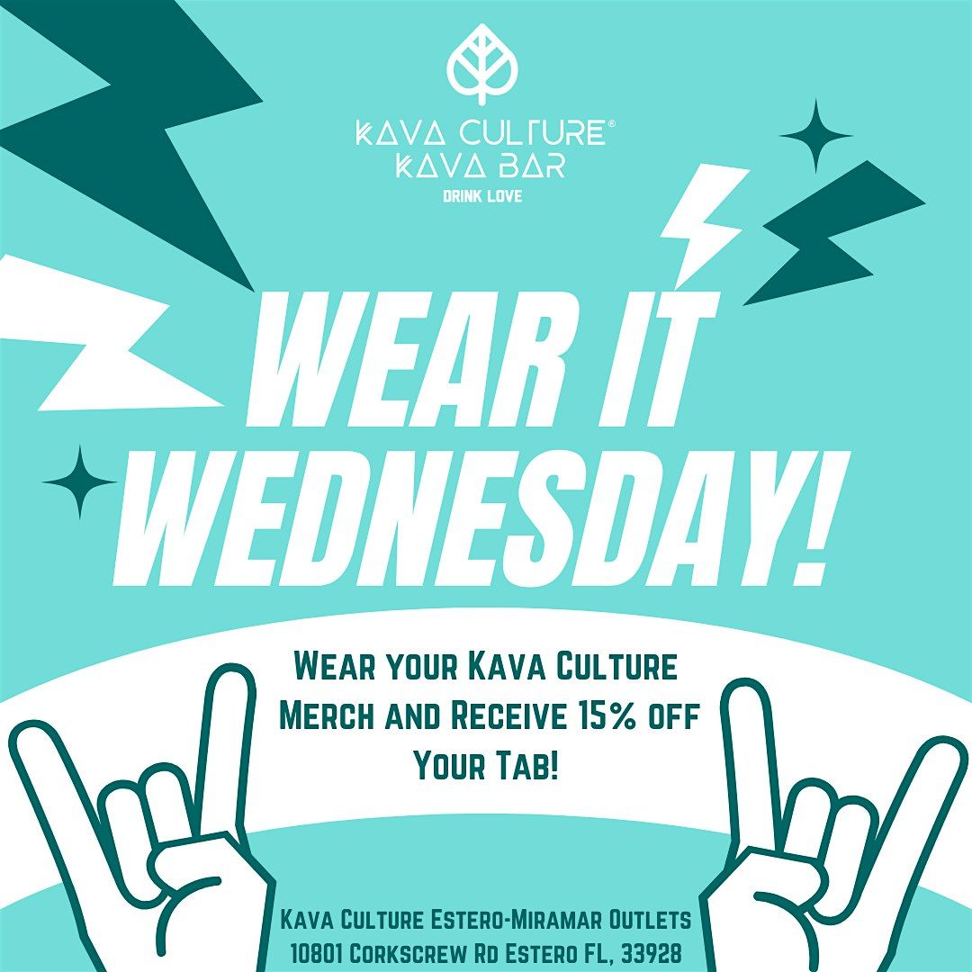 Wear It Wednesday!