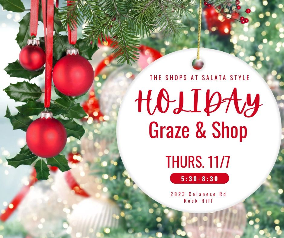 Holiday Graze & Shop