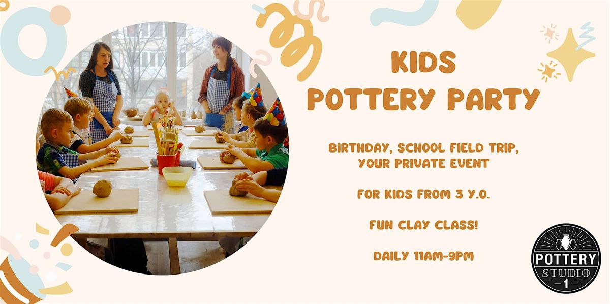 Kids' Pottery Party