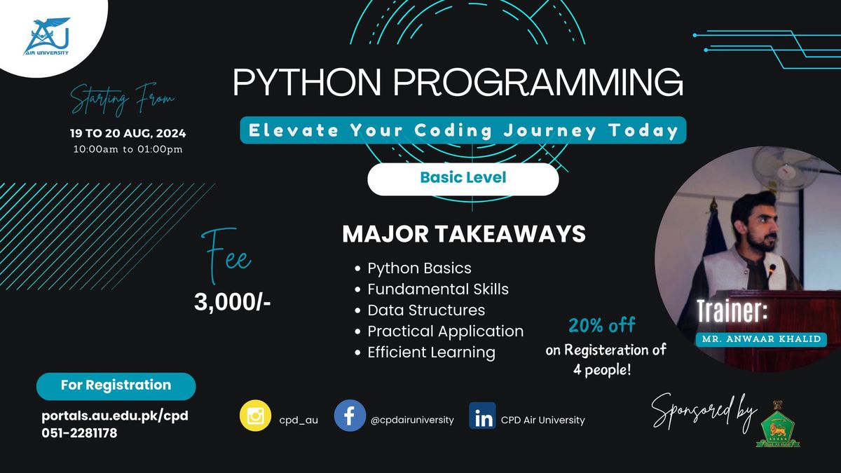 Python Programming Basic Level Workshop