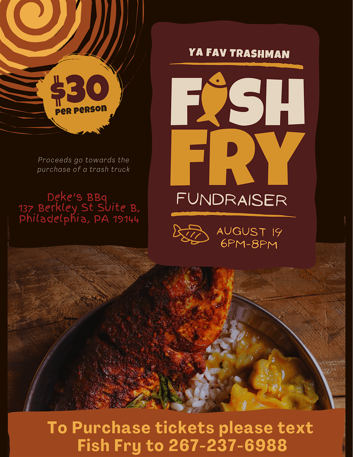 Fish Fry Fundraiser!