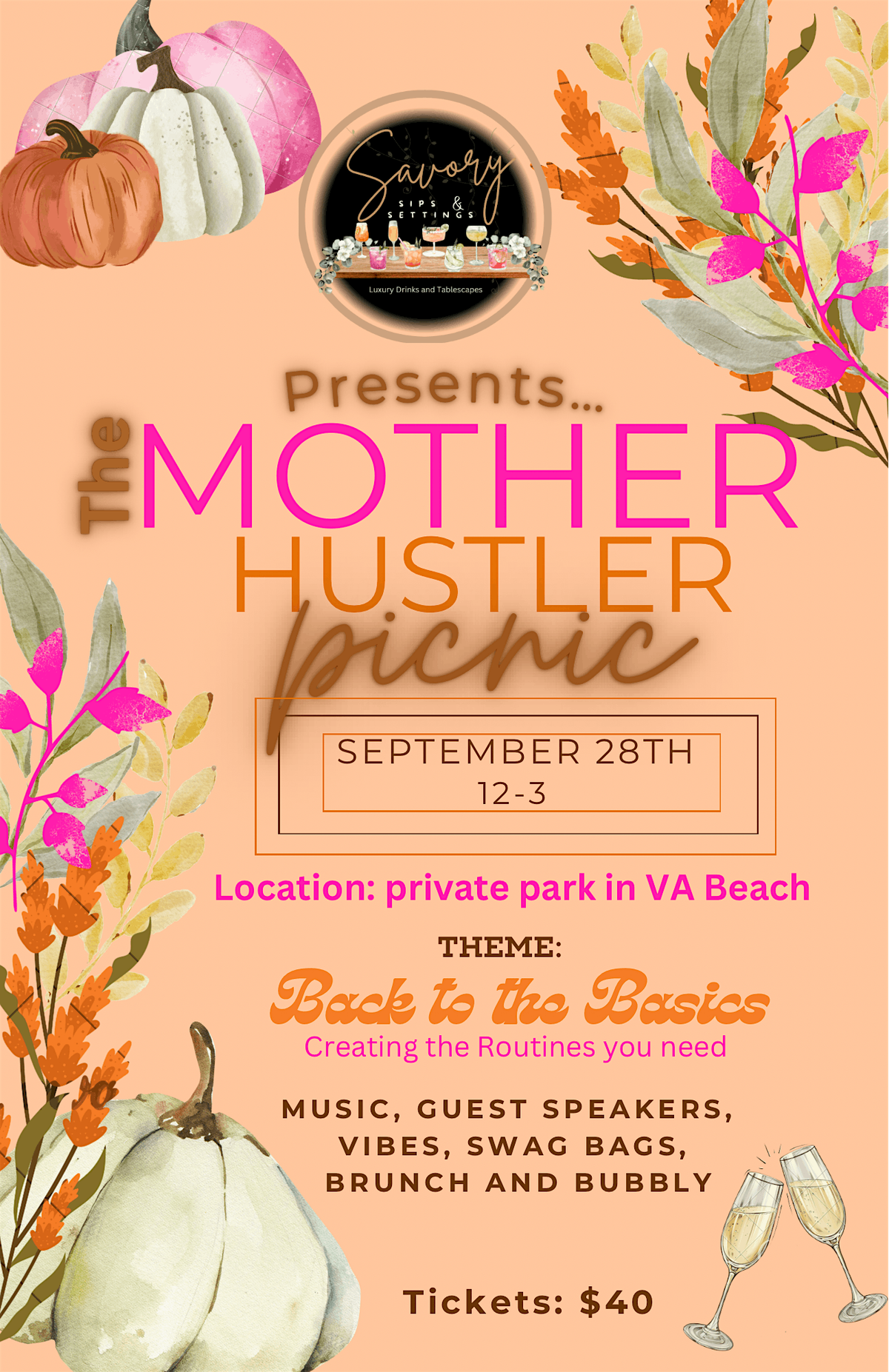 The Mother Hustler Picnic - Brunch