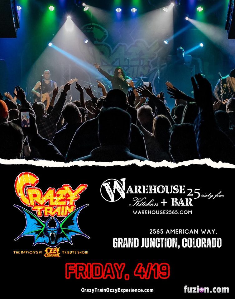 Crazy Train Ozzy Experience- Live at Warehouse 2565