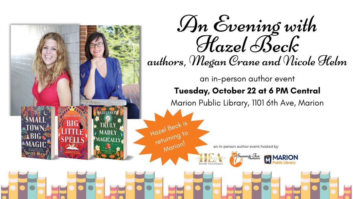 A Magical Evening with author Hazel Beck