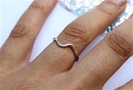 Silver Wave Ring - Wednesday Workshop