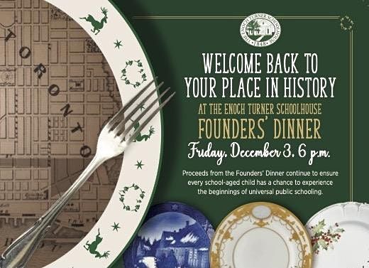 A Vintage Christmas at the Schoolhouse - Annual Founder's Dinner 2021