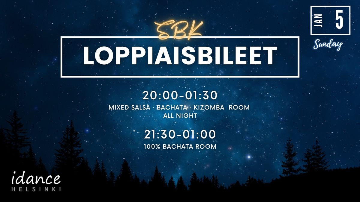 Loppiainen Eve Party - Salsa \/ Bachata \/ Kizomba