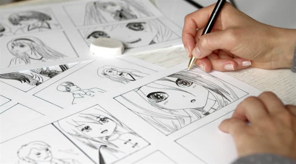 Half Term Art Club; Comic Style Drawing (Ages 12-16)