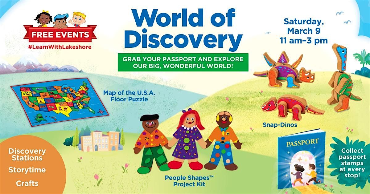 Free Kids Event: Lakeshore's World of Discovery (Milwaukee)