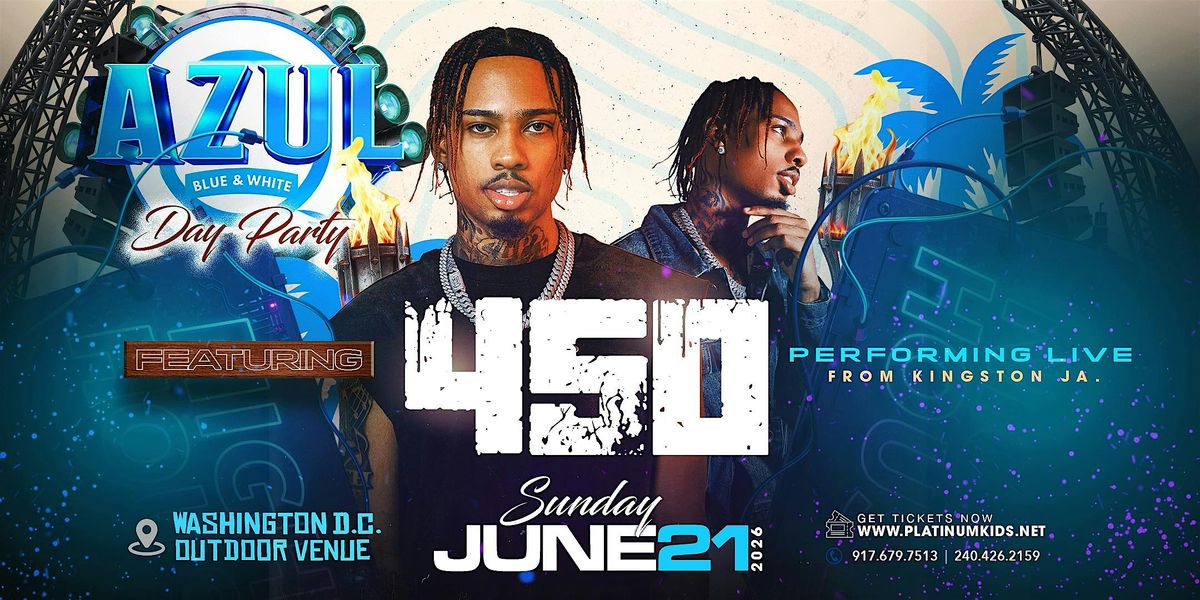 AZUL(BLUE&WHITE) 450 AND MALIE DONN LIVE