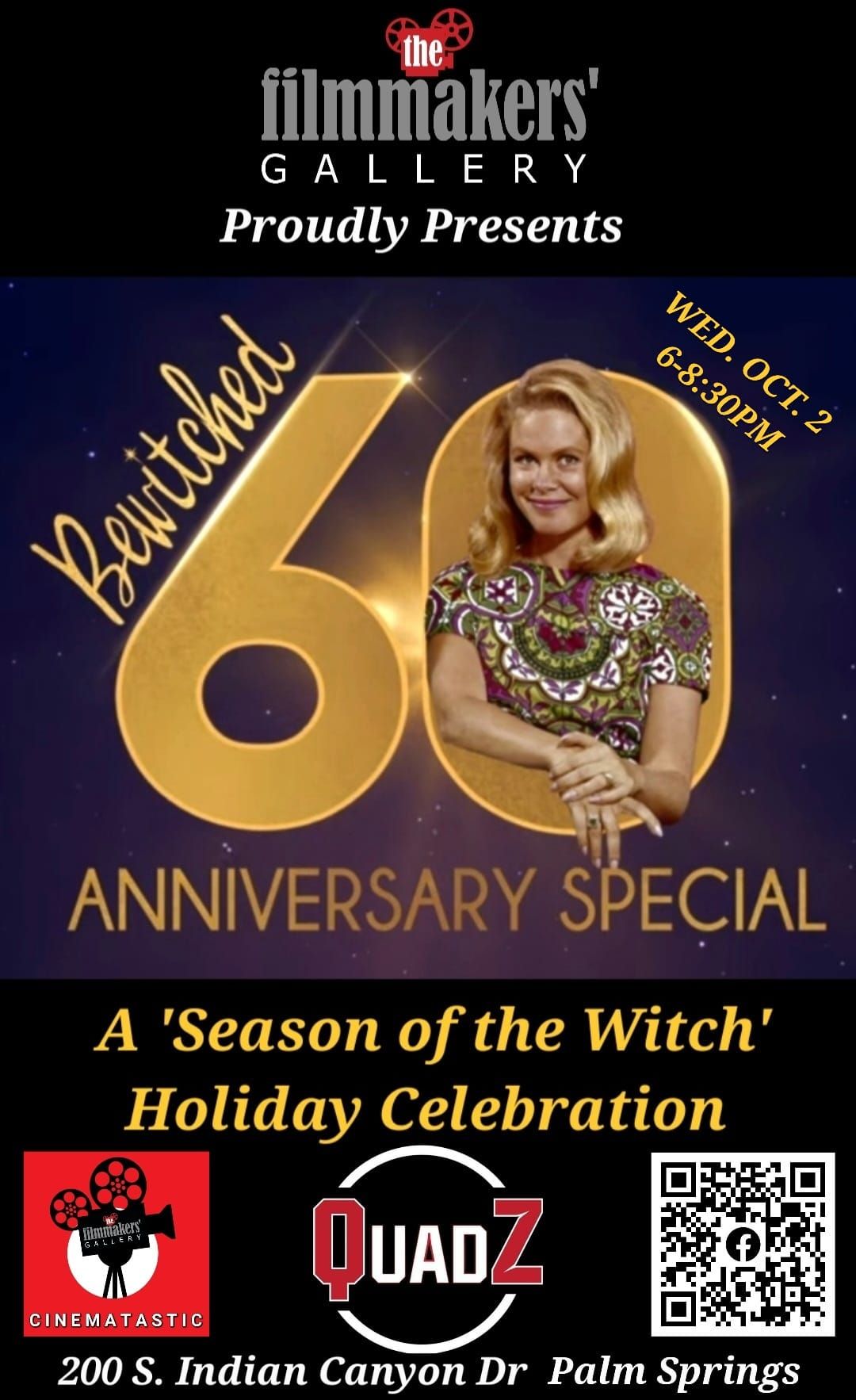 Bewitched 60 Anniversary Special: A 'Season of the Witch' Holiday Celebration - Special Guests TBA!