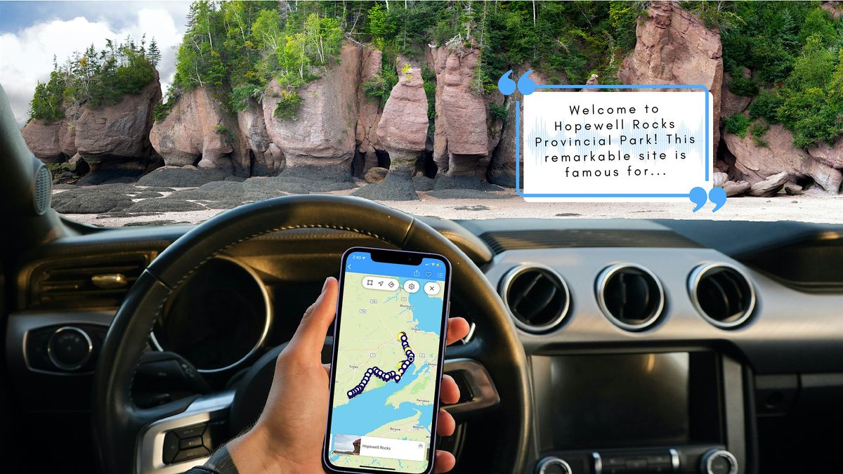 Bay of Fundy: a Smartphone Audio  Driving Tour