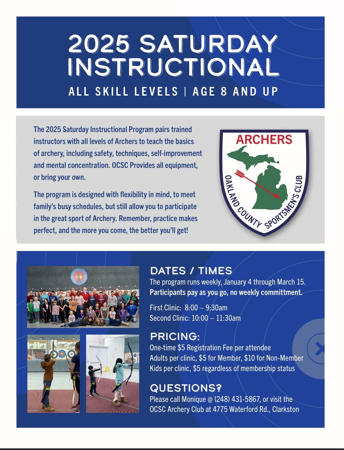 Instructional Archery Info