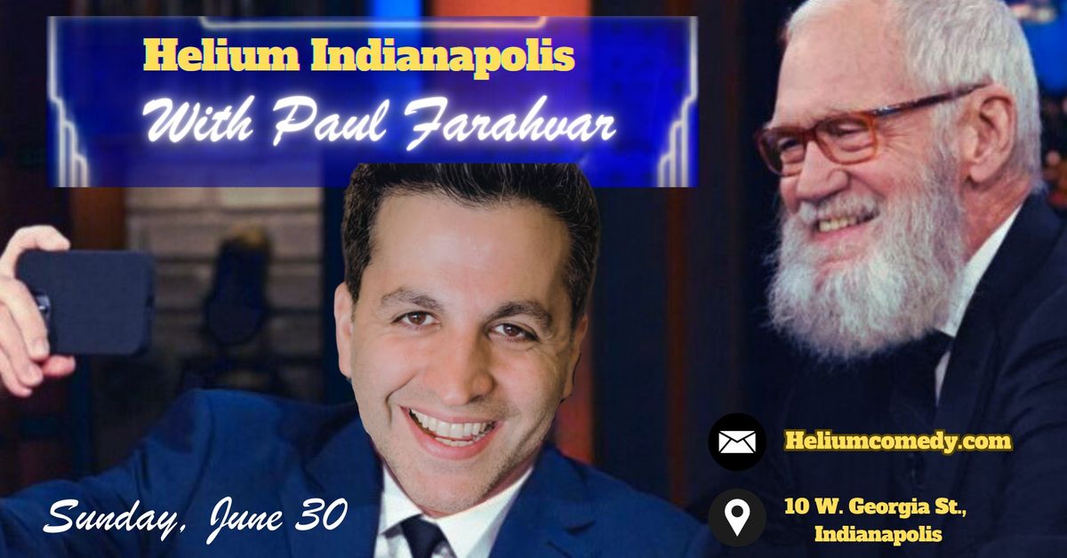 Paul Farahvar in Indianapolis!