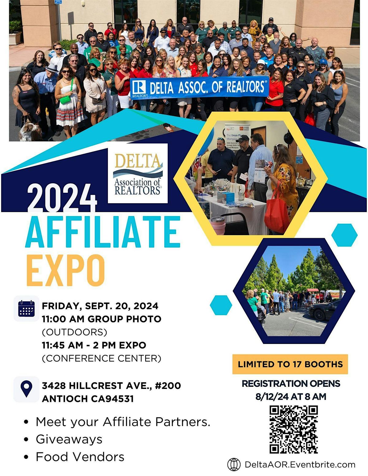 Annual  Delta Association Affiliate EXPO BOOTH REGISTRATION