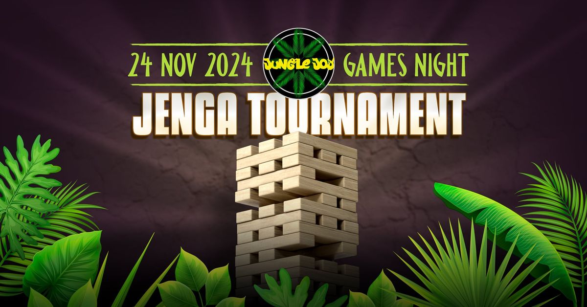 Jenga Tournament at Jungle Joy