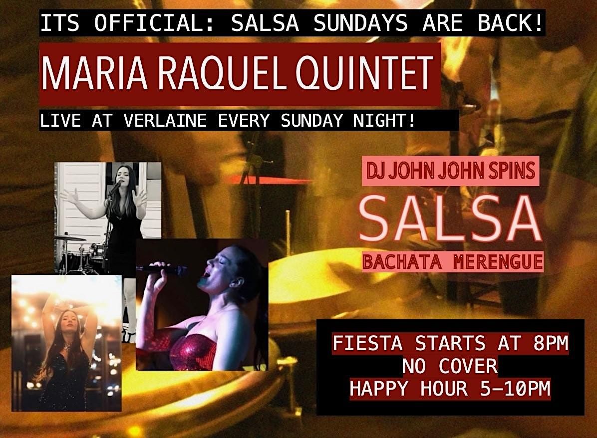 SALSA SUNDAYS at Verlaine Bar Lounge