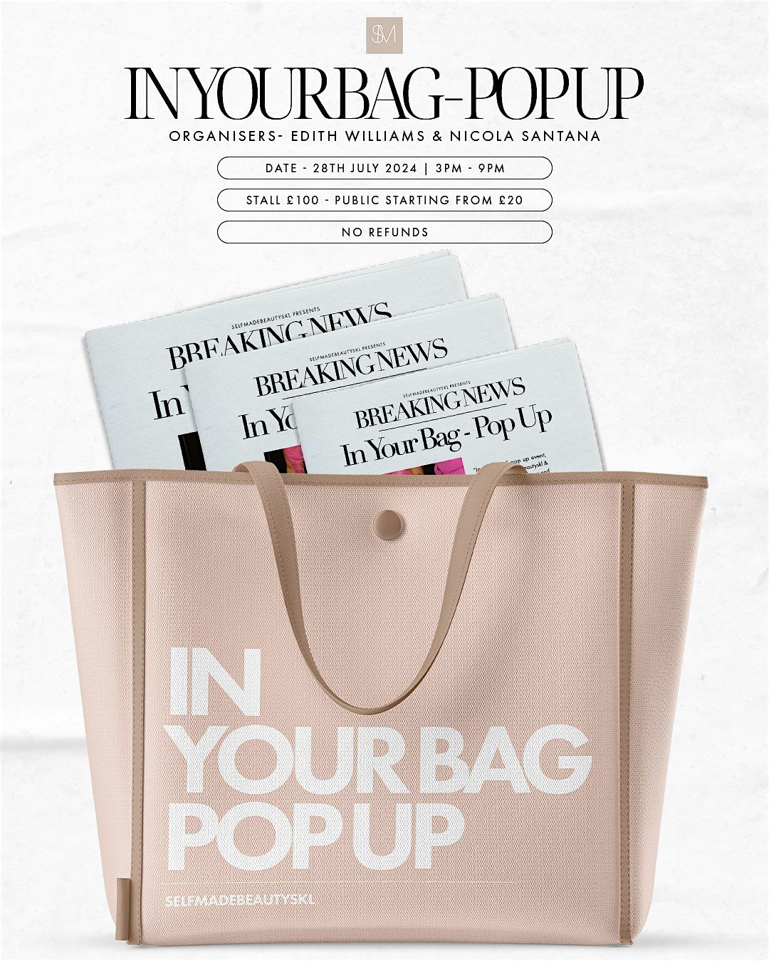 IN YOUR BAG POP UP