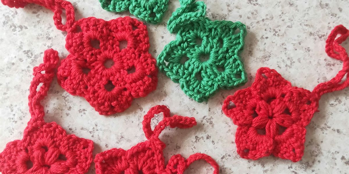 Craft Workshop: Crochet a Snowflake Christmas Decoration - Mornington