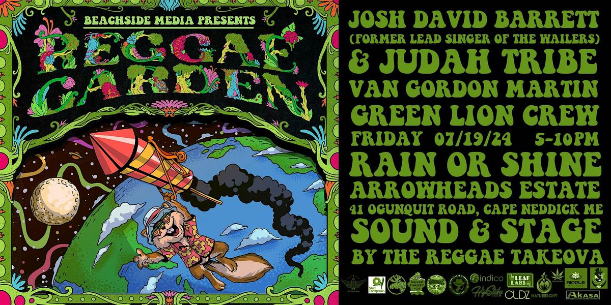 Reggae Garden #3 - Josh David Barrett & Judah Tribe x Van Gordon Martin