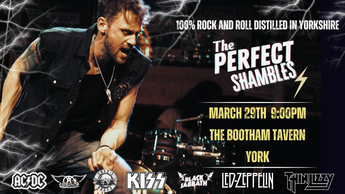 THE PERFECT SHAMBLES LIVE @ THE BOOTHAM TAVERN [YORK] 