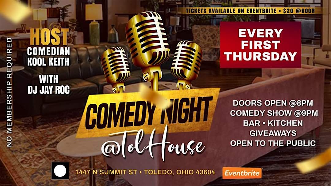 "Comedy Night @TolHouse"