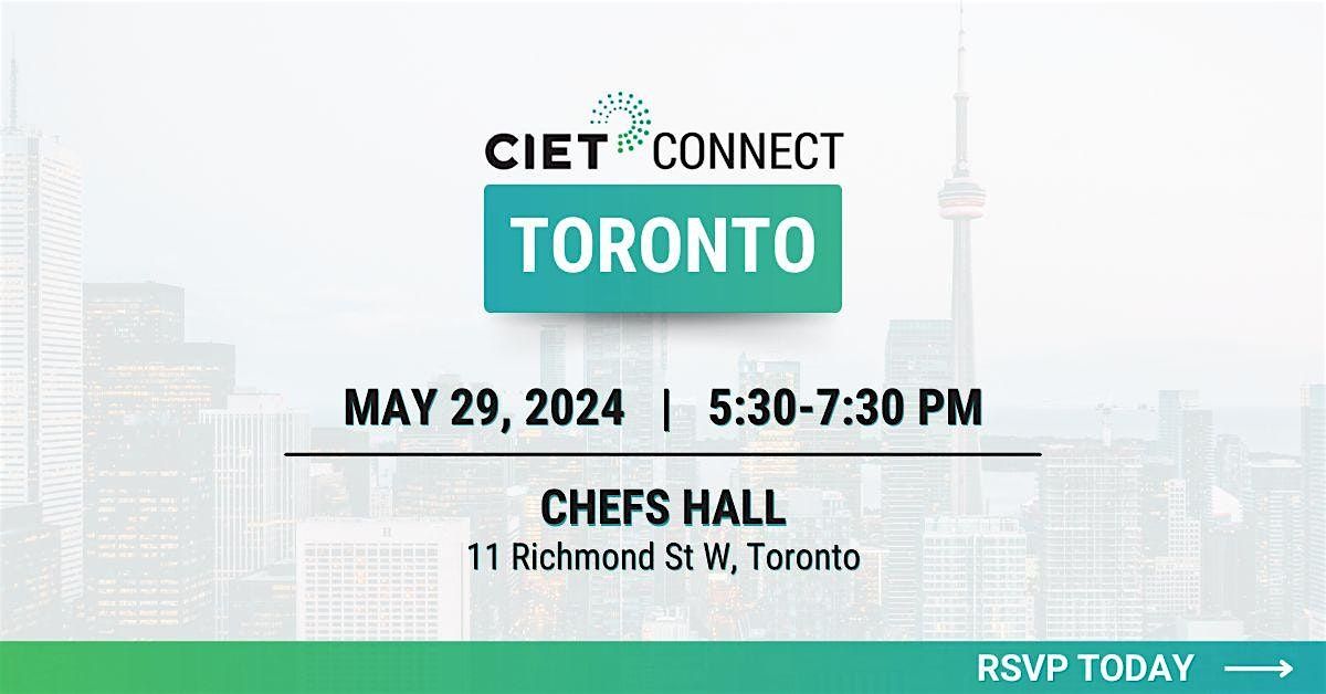 CIET Connect Toronto